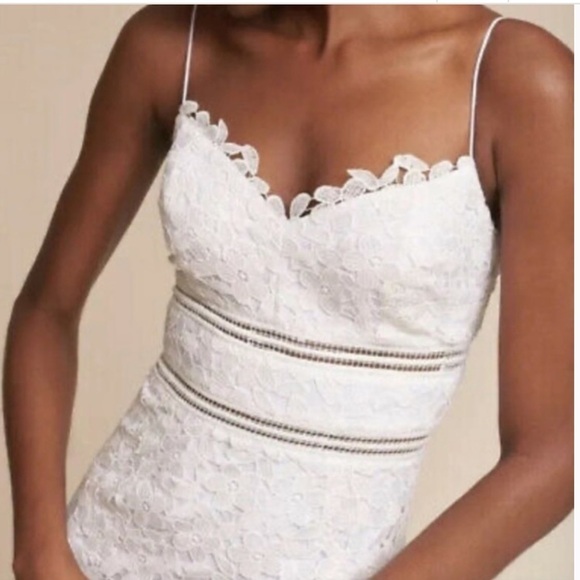 BHLDN Alessa Midi Dress Bridal size 8 - Picture 2 of 10